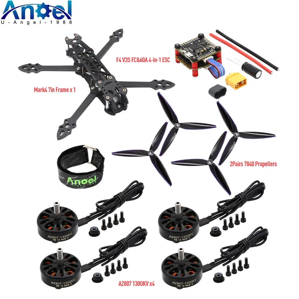 Drone Kit Build Yourself - Mark4 Mark 4 7inch 295mm FPV