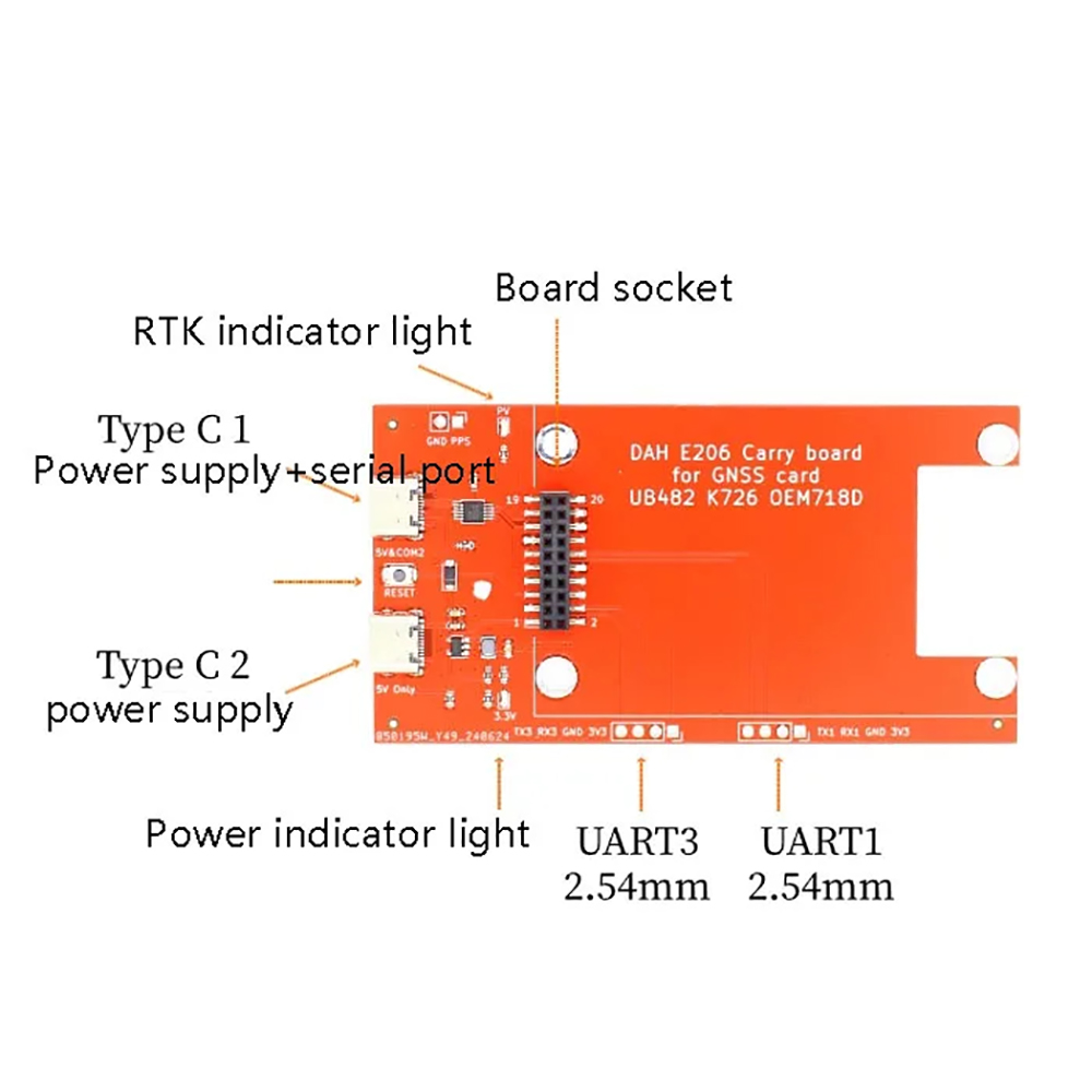 GNSS Receiver Carry Board For  - Drone Kit Hexacopter ulasan dan harga