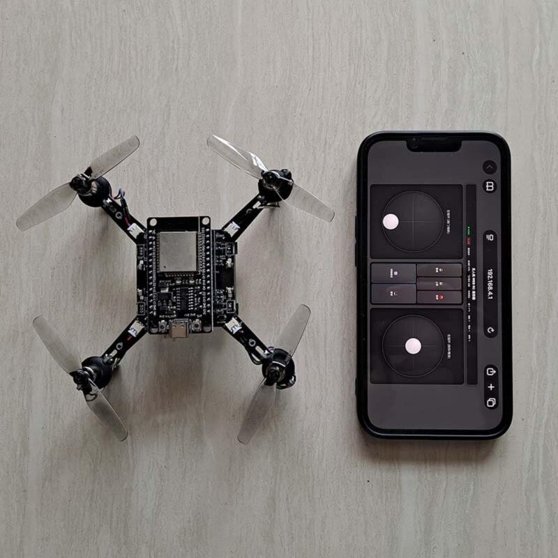 ESP32 Open‑Source Mini Drone K - Drone Kit Octocopter ulasan dan harga