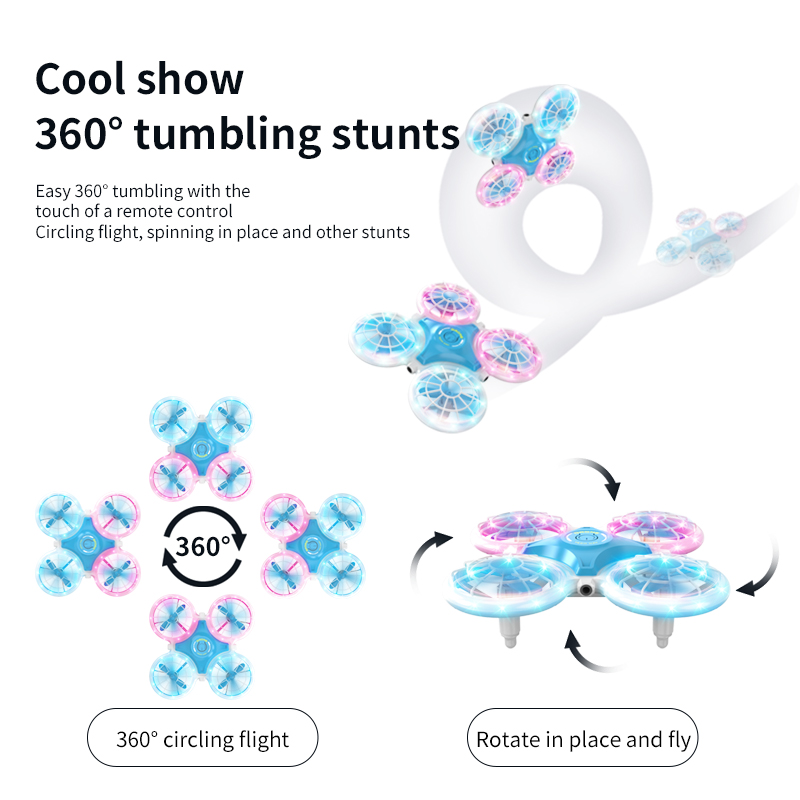 Mini Drone Flash 3D Flip 2.4G  - Drone Kit Tricopter ulasan dan harga